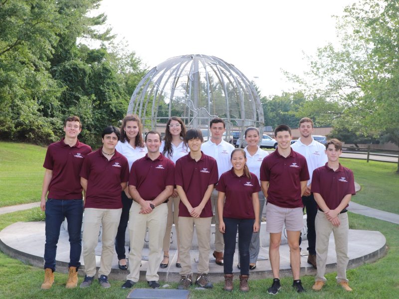 Image 3. Alina with other graduate students and interns at CPULD.
