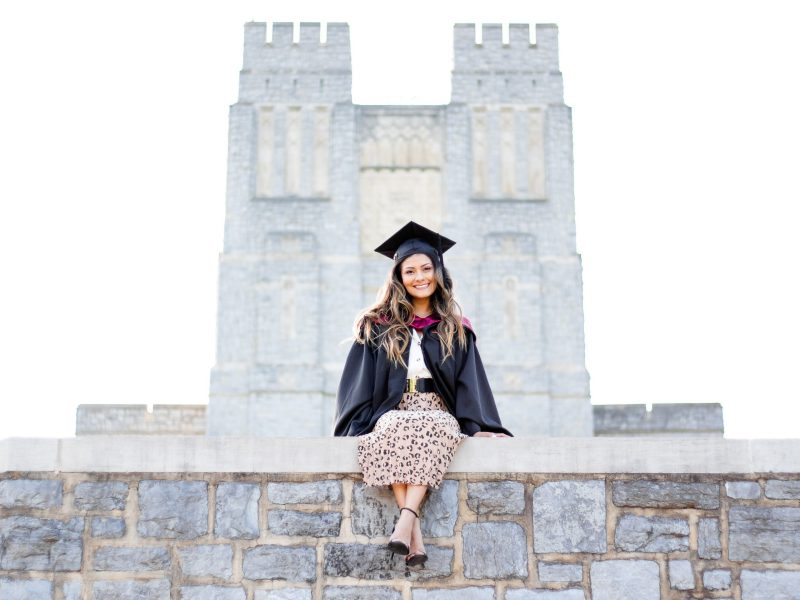 Image 7. Alina on graduation day.