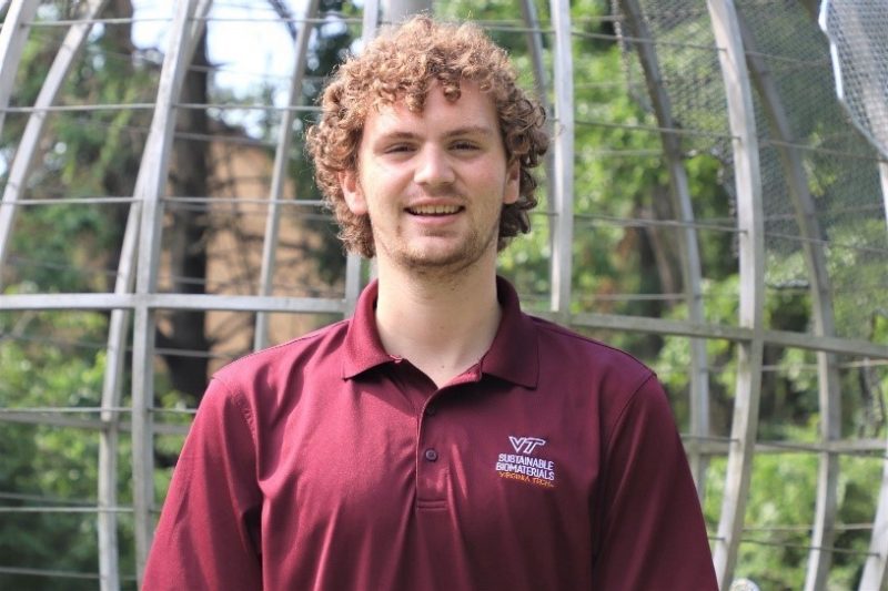Image 1. Joe Keller, M.S. student 