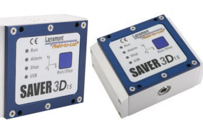 Image 3a. Lansmont Saver 3D15 sensor. Image 3a. Lansmont Saver 3D15 sensor.