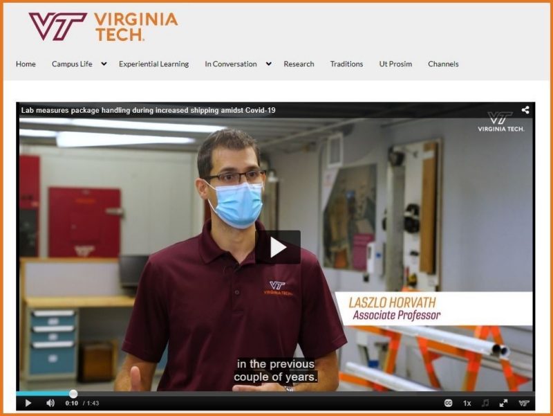 Laszlo interview for VT News