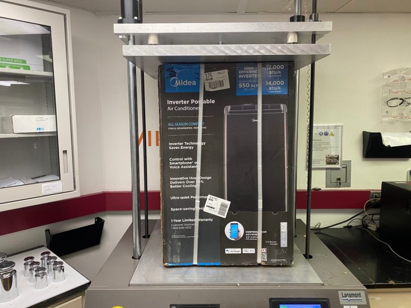 CPULD researchers evaluate packaging for portable AC units