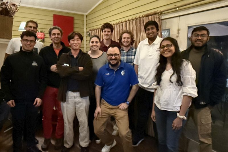 Image 4. CPULD Team after dinner at 622 North in Blacksburg.